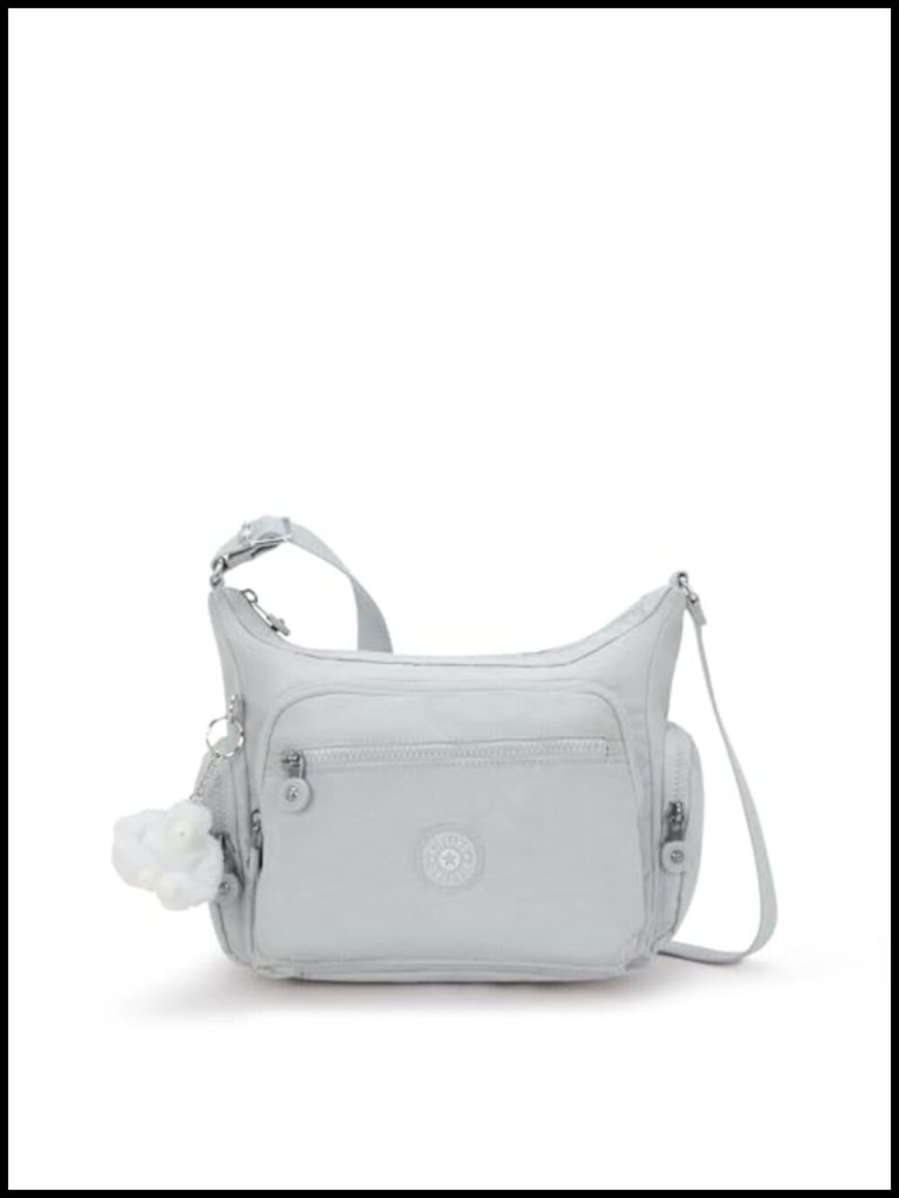 Kipling Gabbie Crossbody Bag Lightweight Nylon Messenger Purse